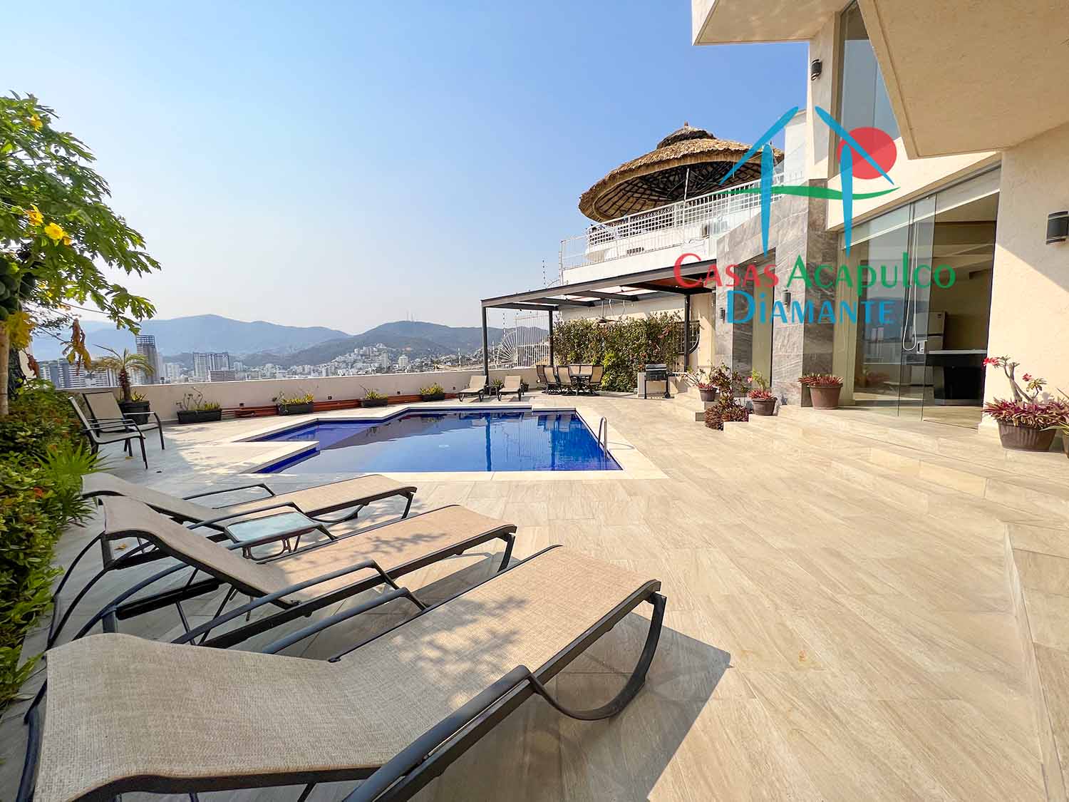 Joyas de Brisamar Vista de la Bruma 3 - Terraza con alberca 7